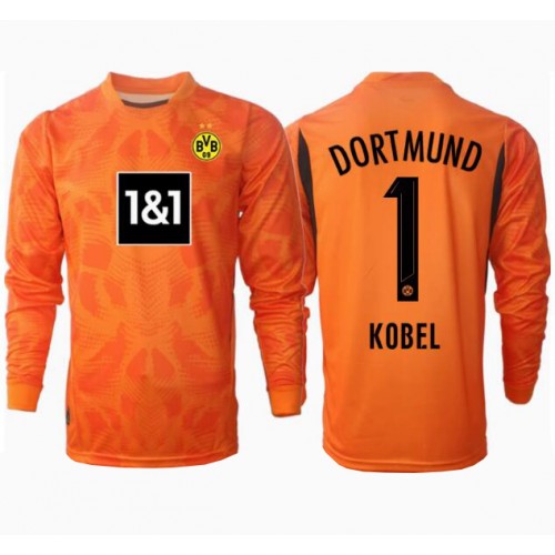 Fotballdrakt Herre Borussia Dortmund Gregor Kobel #1 Keeper Tredjedrakt 2024-25 Langermet